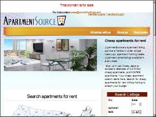 Web site www.apartmentaccess.com, APARTMENTACCESS.COM