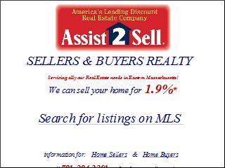Web site www.assist2sellrevere.com, Assist 2 Sell Sellers & Buyers