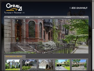 Web site www.c21shawmut.com, Shawmut Properties