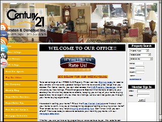 Web site www.century21sd.com, City Side