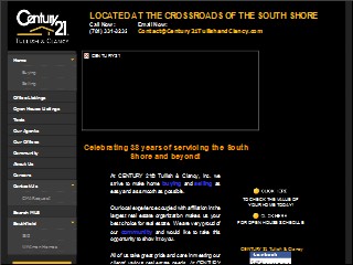 Web site www.century21tullishandclancy.com, Century 21
