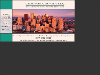 Web site www.chandlerco.com, Chandler Co