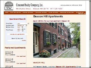 Web site www.crescentrealty-co.com, Crescent Realty Co Inc