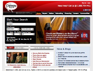 Web site www.jackconway.com, Jack Conway Realtors