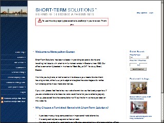 Web site www.short-term-furnished.com, Lyons & Co Real Estate