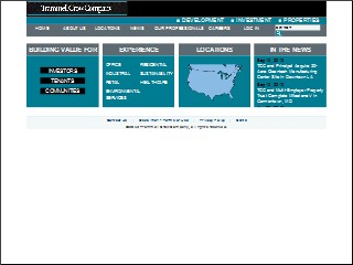 Web site www.trammellcrow.com, Trammell Crow Co